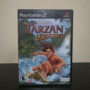 Disney's Tarzan: Untamed (Sony PlayStation 2, 2001) CIB Tested-Working